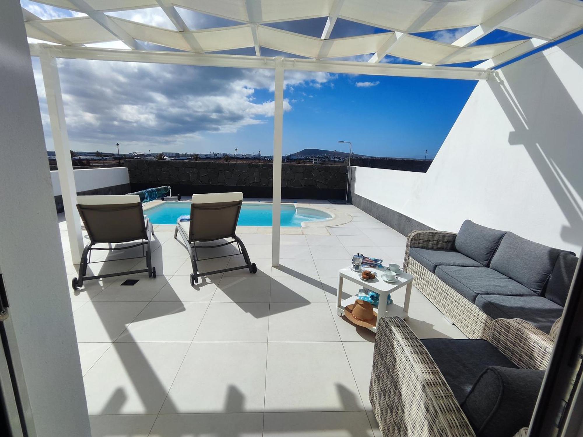 Villa Perla Blanca En Playa Blanca Esterno foto